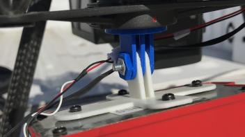 3D printed piece for easy mounting Micasence RedEdge on DJI Matrice 210